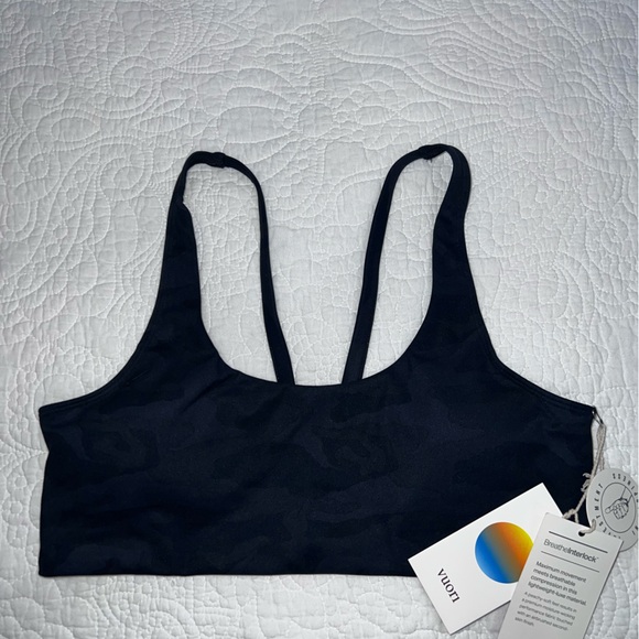 VUORI YOSEMIRE BRA BLACK CAMO BRA NWT VARIOUS SIZE - Picture 5 of 8
